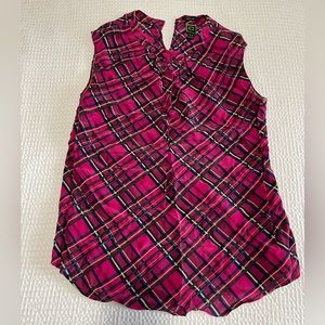 100% silk top by C Wonder